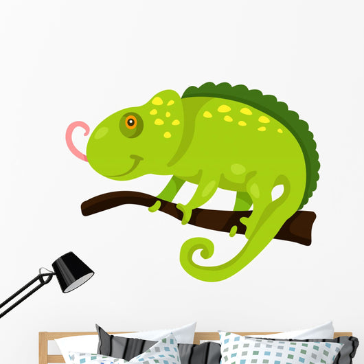 cartoon iguana Wall Decal