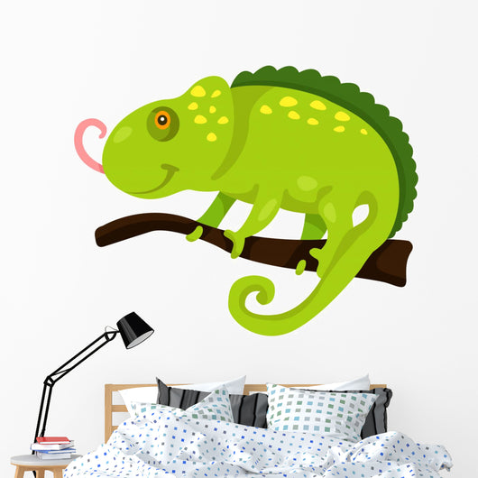 cartoon iguana Wall Decal