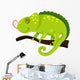 cartoon iguana Wall Decal