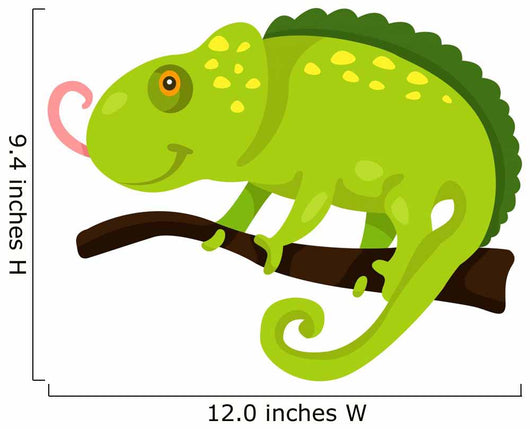 cartoon iguana Wall Decal