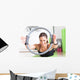 girl doing pilates with ring Wall Mural