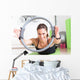 girl doing pilates with ring Wall Mural