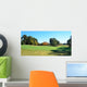 Golf Course in Autumn Season Wall Mural