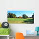 Golf Course in Autumn Season Wall Mural