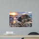 Sunset at Giant s causeway Wall Mural