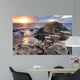 Sunset at Giant s causeway Wall Mural