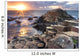Sunset at Giant s causeway Wall Mural