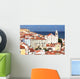 View across Alfama, Lisbon from Miradouro Santa Luzia Wall Mural