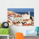 View across Alfama, Lisbon from Miradouro Santa Luzia Wall Mural