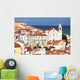 View across Alfama, Lisbon from Miradouro Santa Luzia Wall Mural