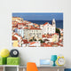 View across Alfama, Lisbon from Miradouro Santa Luzia Wall Mural