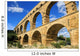 Pont du Gard, south of France Wall Mural