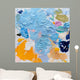 Art palette Wall Mural