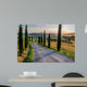 Sunset and Winding Road