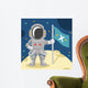 Astronaut vector flat illustration Wall Mural