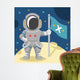 Astronaut vector flat illustration Wall Mural