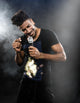 latin black singer Wall Mural