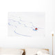 Skiing, Skier, Freeski - freeride, man skiing downhill Wall Mural