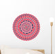 Pink Lace Mandala Wall Decal