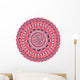 Pink Lace Mandala Wall Decal