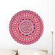 Pink Lace Mandala Wall Decal