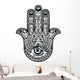 Hamsa hand Wall Decal