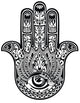Hamsa hand Wall Decal