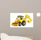 Excavator Illustration for Children