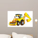 Excavator Illustration for Children