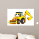 Excavator Illustration for Children