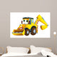 Excavator Illustration for Children