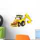 Cartoon Excavator Illustration for