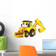 Cartoon Excavator Illustration for