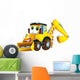 Cartoon Excavator Illustration for
