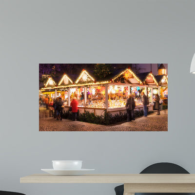 Weihnachtsmarkt Deutschland shown on a wall