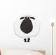 Sheep cartoon Wall Decal