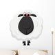 Sheep cartoon Wall Decal