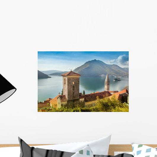 Perast city, Montenegro Wall Mural