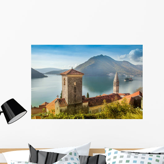 Perast city, Montenegro Wall Mural