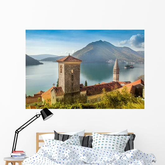 Perast city, Montenegro Wall Mural