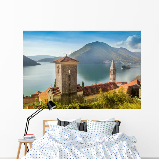 Perast city, Montenegro Wall Mural