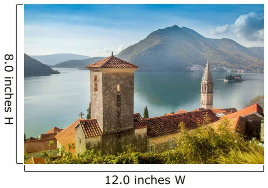 Perast city, Montenegro Wall Mural
