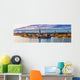Scenic summer night panorama of  Stockholm, Sweden Wall Mural