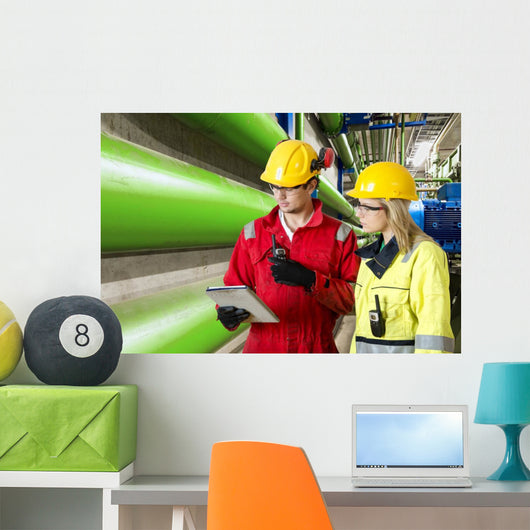 maintenance and inspection Wall Mural