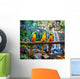Blue-and-Yellow Macaw Ara ararauna Wall Mural