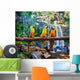 Blue-and-Yellow Macaw Ara ararauna Wall Mural