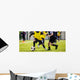 Football match for children. Boys playing football Wall Mural