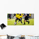 Football match for children. Boys playing football Wall Mural