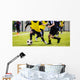 Football match for children. Boys playing football Wall Mural
