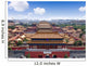 Aerial view of the Forbidden City. Beijing, China Wall Mural